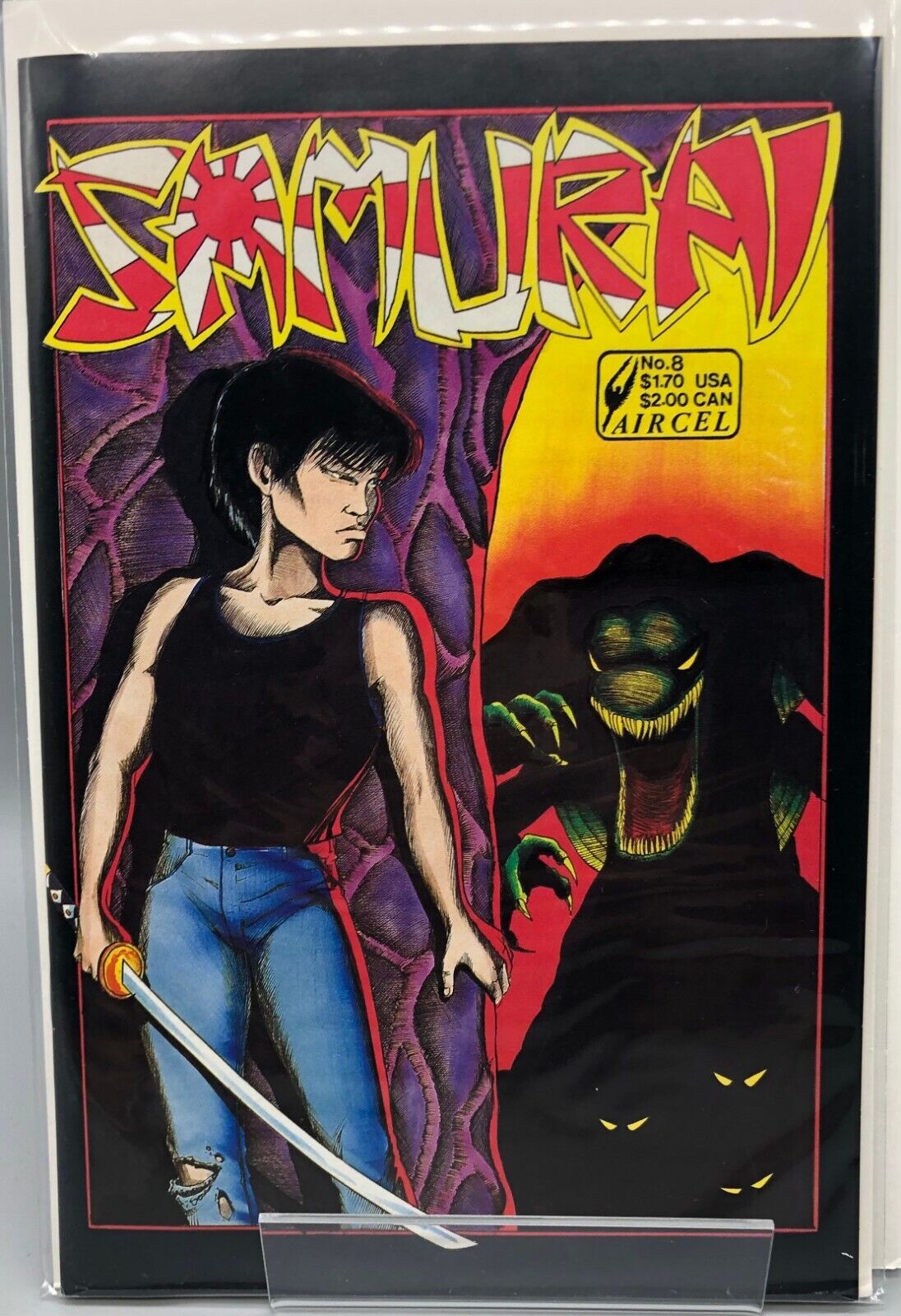 Samurai #8 Aircel Comics 1986 Vintage 9.4 - 9.8 NM Combined Shipping Barry Blair