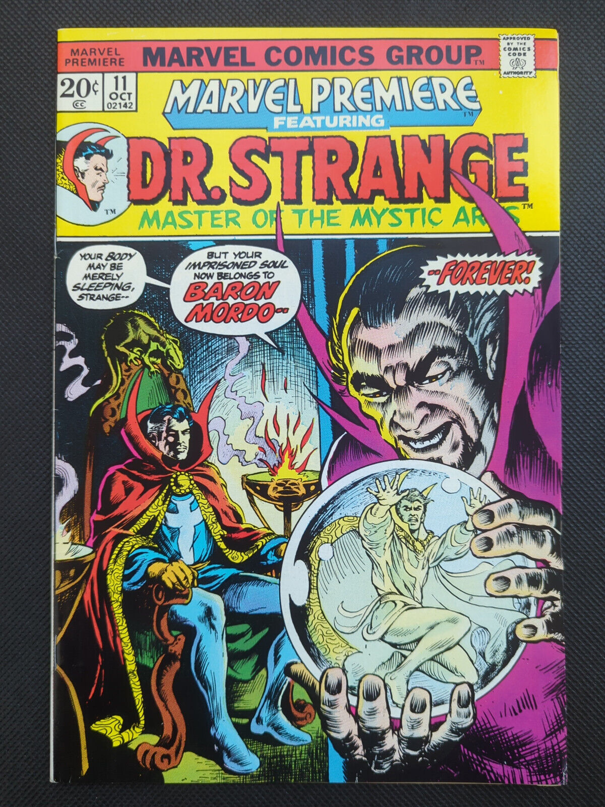 Marvel Premiere #11 (1973) Origin Doctor Strange & He Becomes Sorcerer Supreme