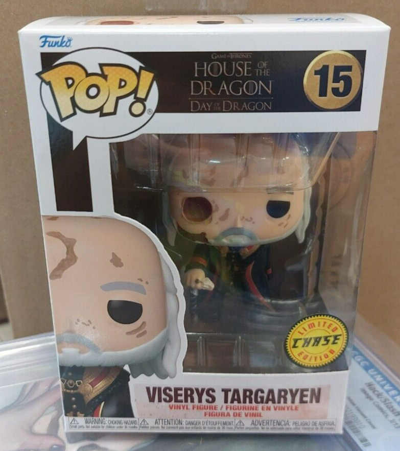 Funko Pop Viserys Targaryen #15 CHASE House of the Dragon New