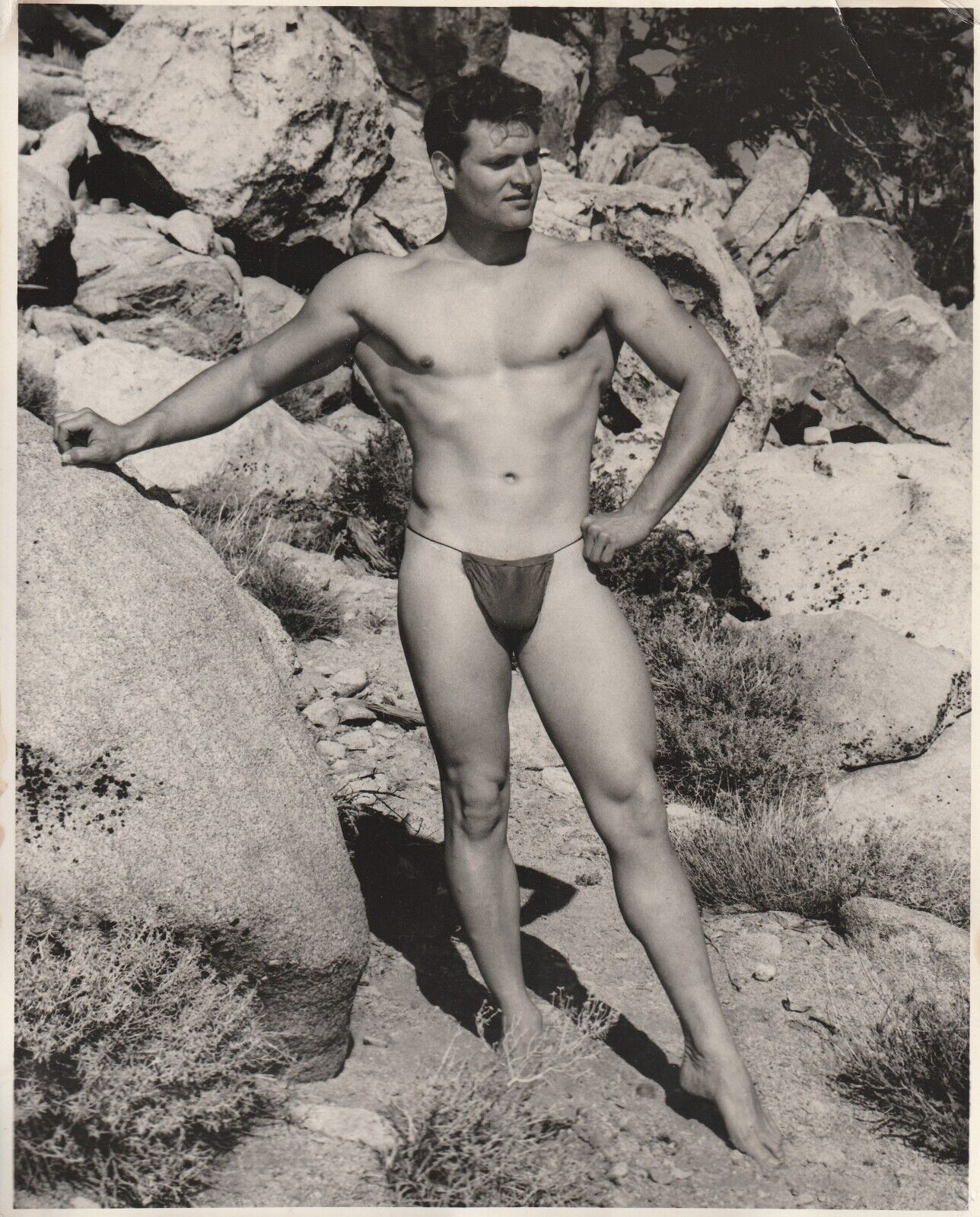 Gay Interest - Vintage  - Male Physique Photos - BRUCE OF LOS ANGELES - 8 x 10\