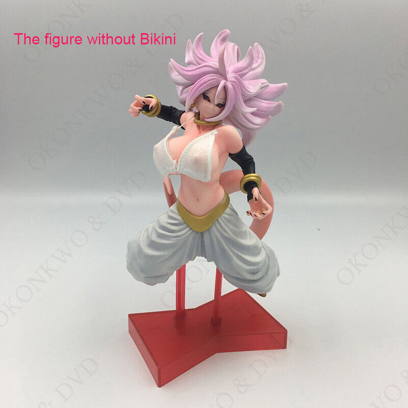 Dragon Ball Z Android 21 Figure Battle Model PVC Statue No Bikini Collection