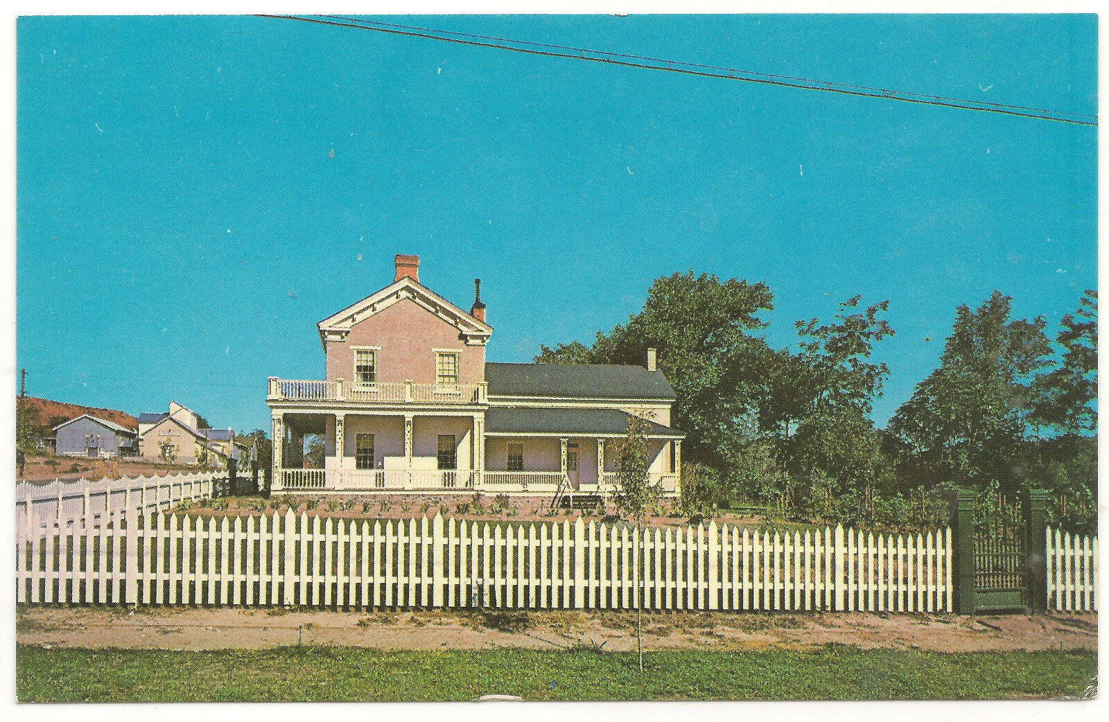 Brigham Young\'s Winter House,St. George,Utah,Geo McClean,Unused Vintage Postcard