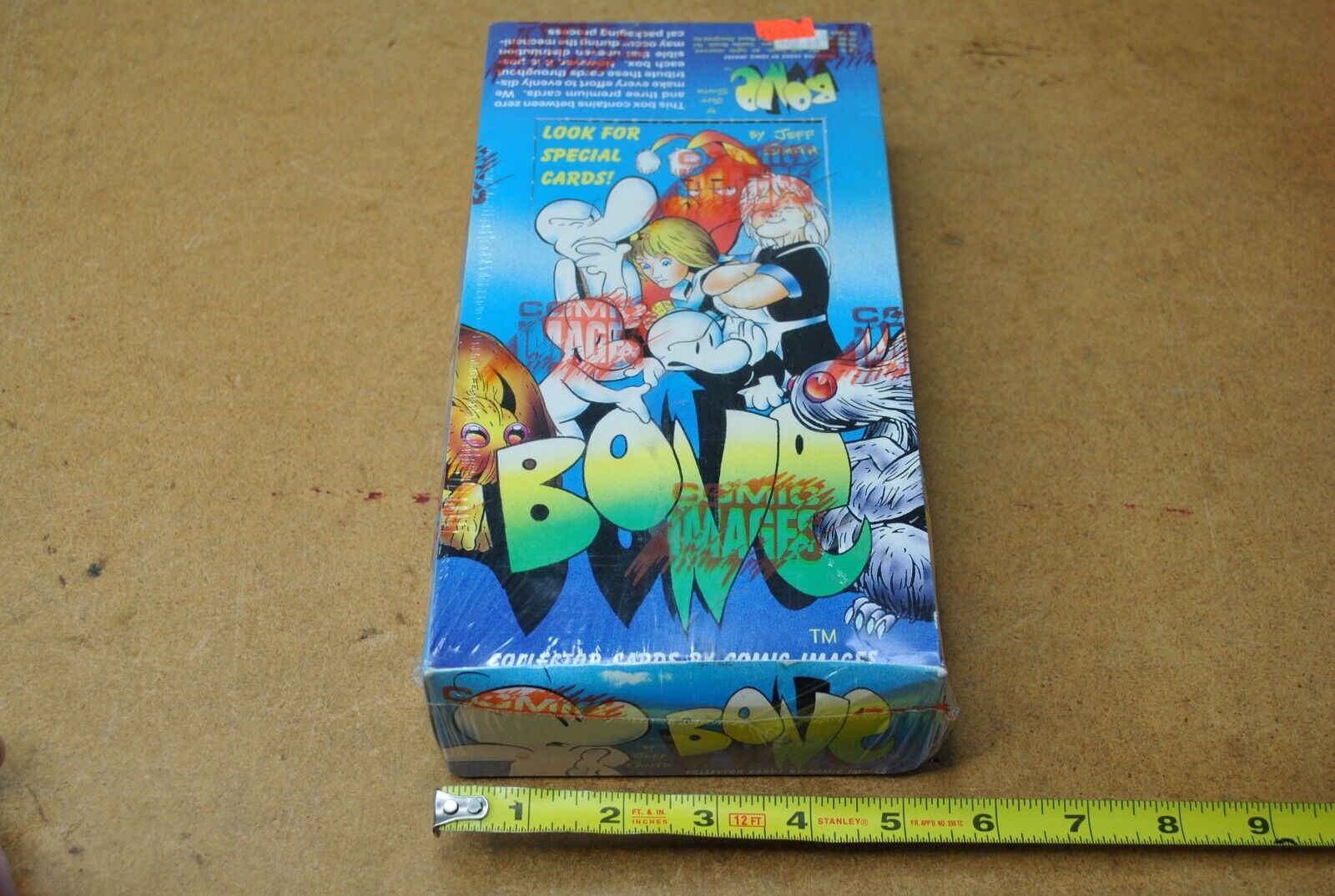 1994 JEFF SMITH\'S Bone Collector Cards Box 48 Packs Comic Images Factory Sealed