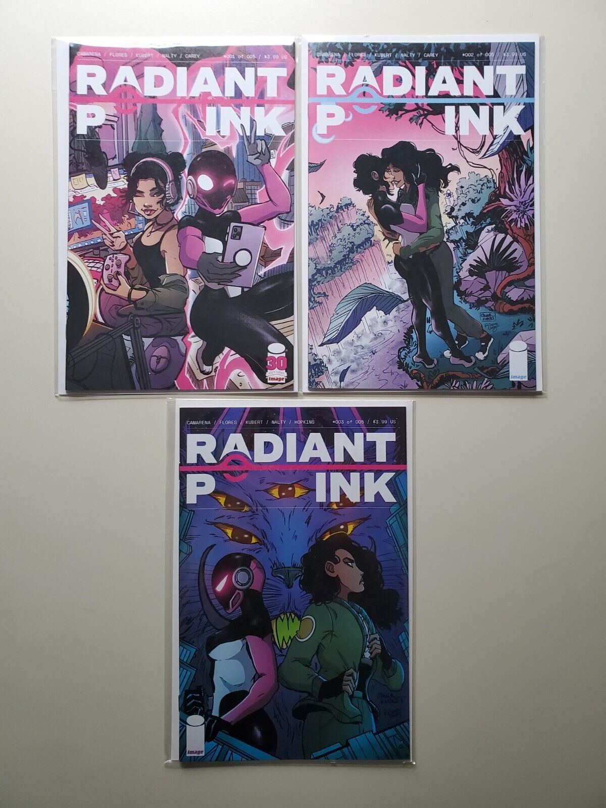 Radiant Pink ~ Issues 1, 2, 3 ~ Image Comics ~ Massive-verse (2022) Lot of 3