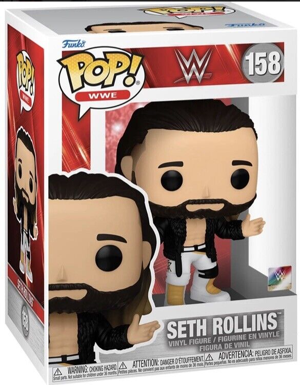WWE SummerSlam The Visionary Seth Rollins with Coat Funko Pop #158 (Preorder)