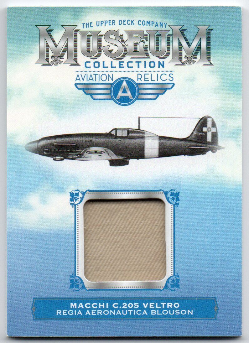 2018 Upper Deck Goodwin Champions Museum Collection Aviation Relics
