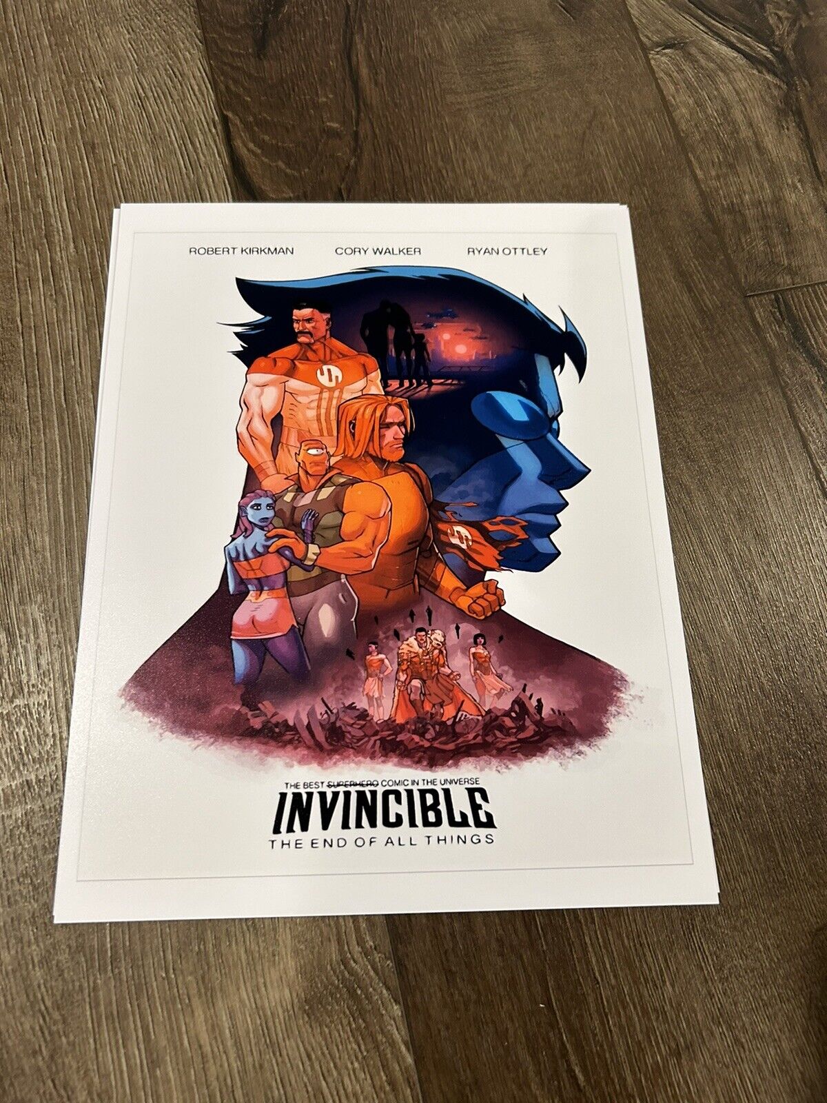 INVINCIBLE Comic Animation Art Print Photo Poster 11\