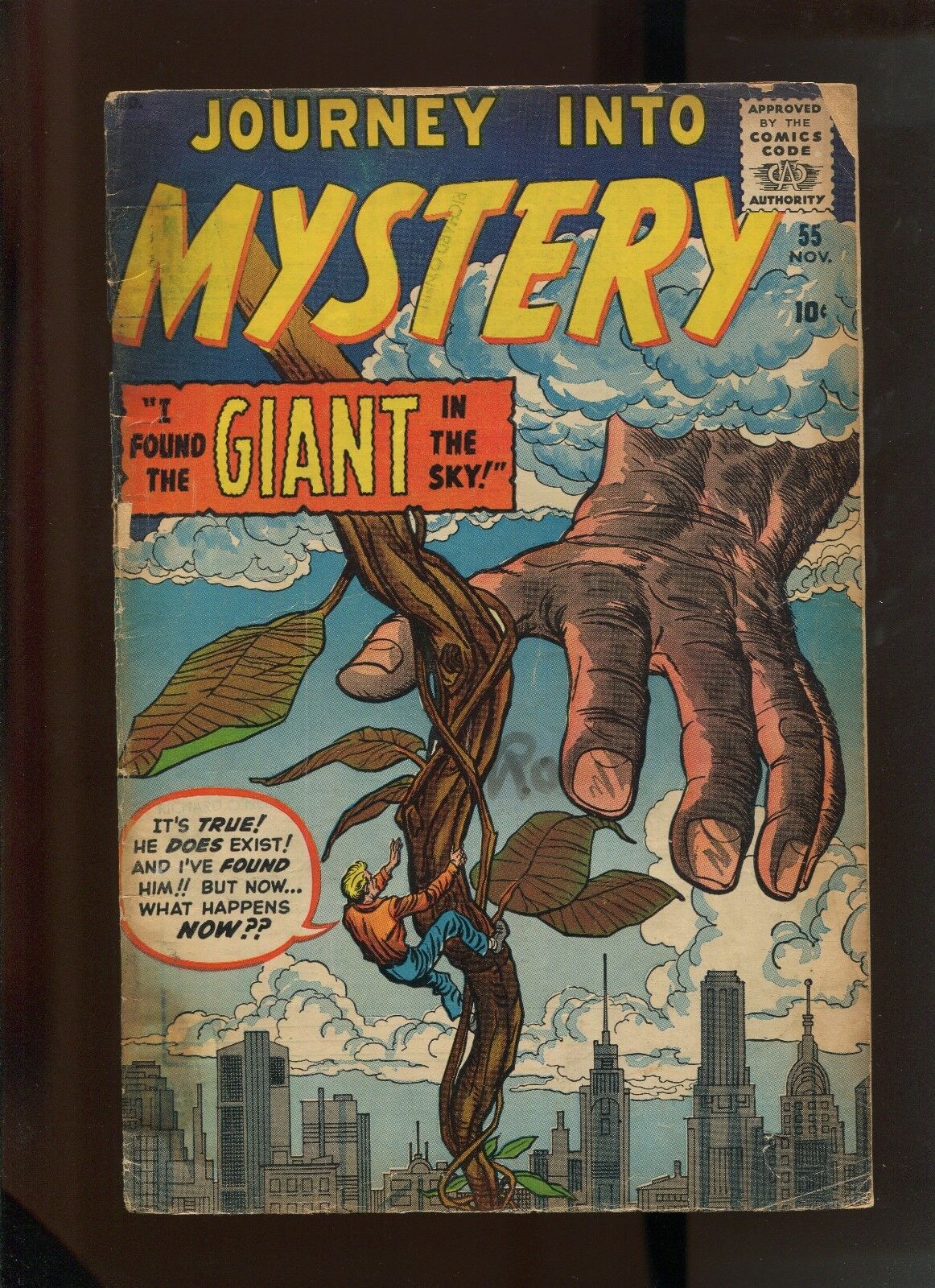JOURNEY INTO MYSERY #55 (2.5) I FOUND THE GIANT IN THE SKY