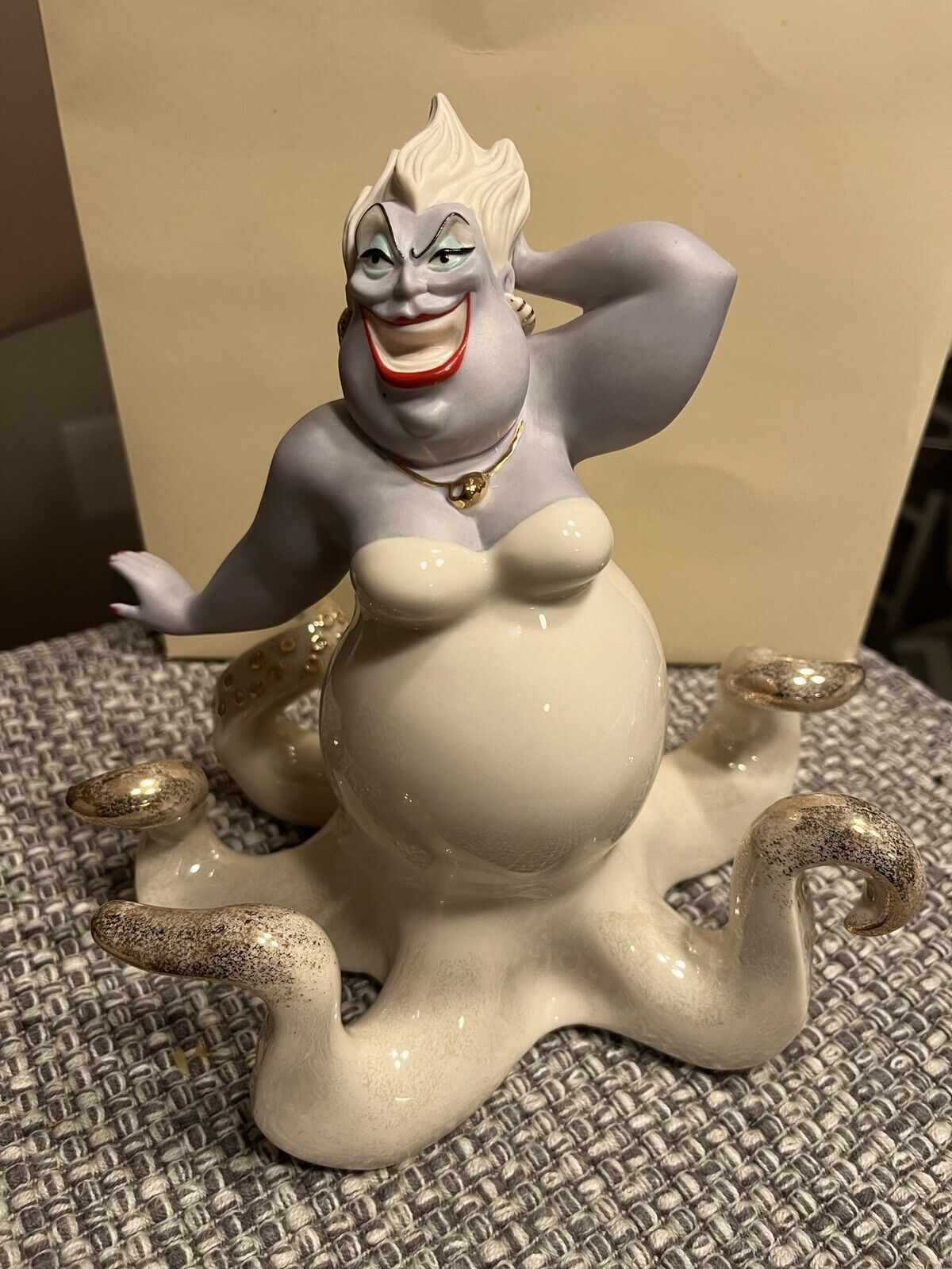 Disney Lot Lenox URSULA Figurine Showcase Collection Little Mermaid  No COA