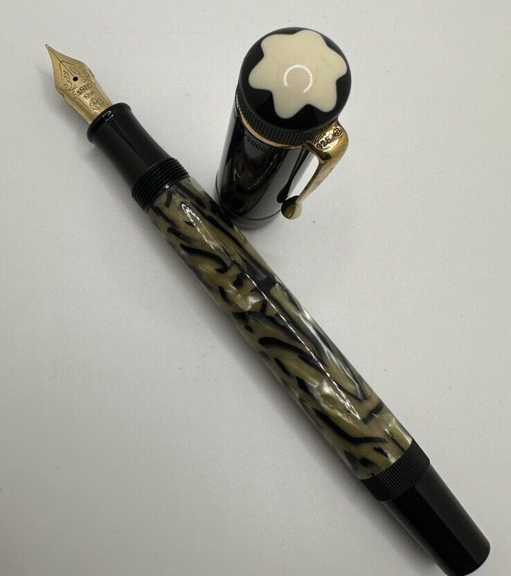 Montblanc Oscar Wilde Fountain Pen Limited Edition, 18K,NIB-M.