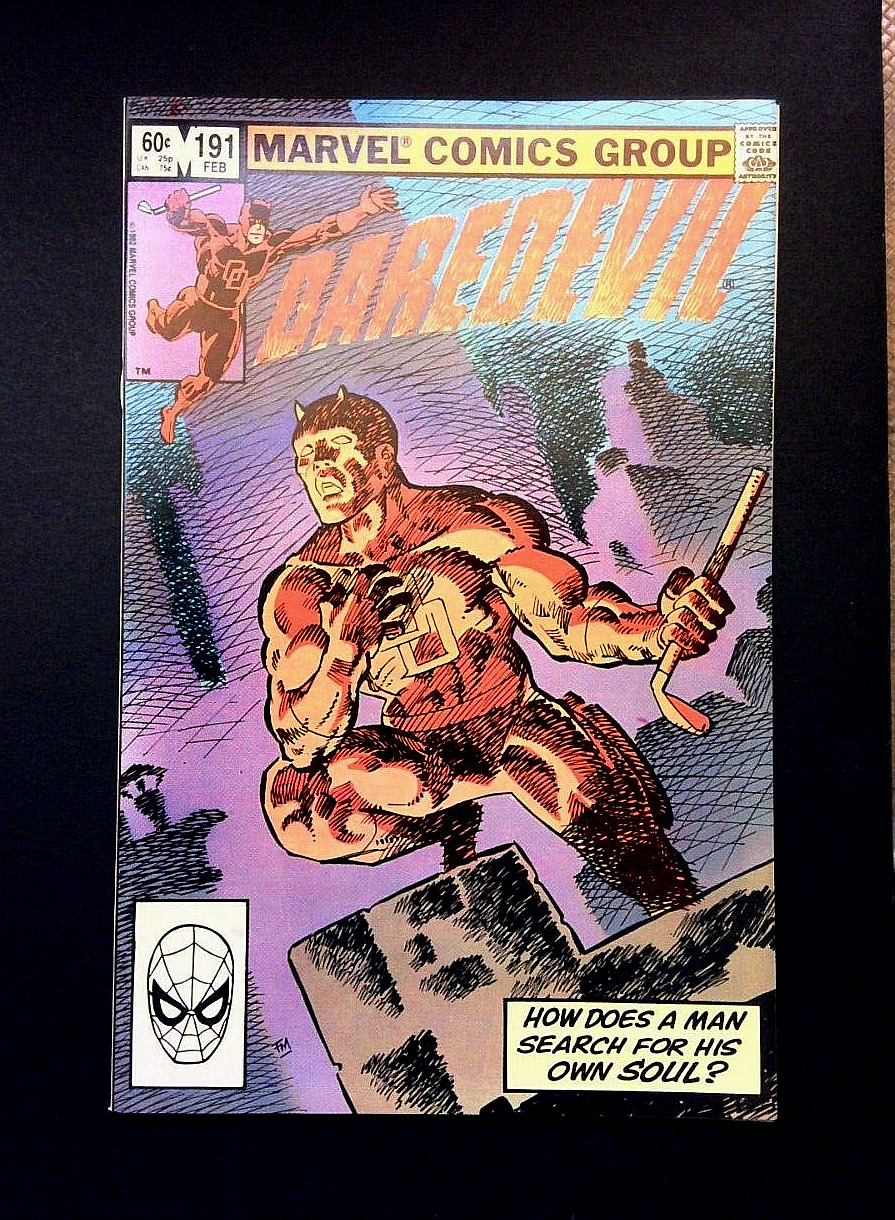 Daredevil #191 Vol. 1~Marvel 1983~Key Last Frank Miller~App. Bullseye~High Grade