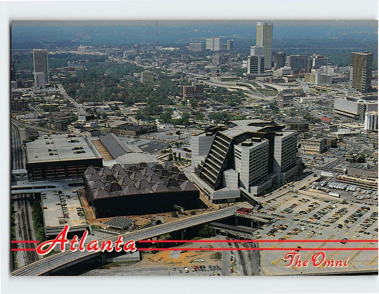 Postcard The Omni Atlanta Georgia USA
