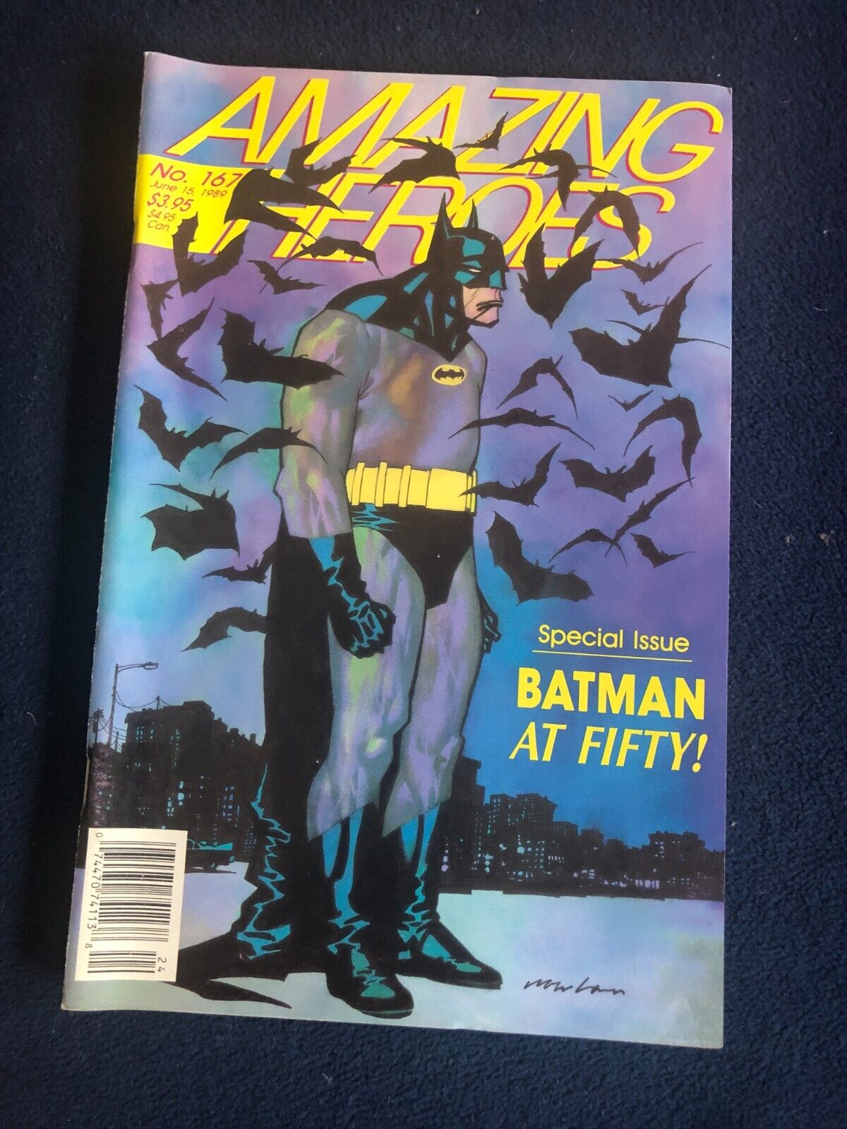 Redbeard/Fantagraphics AMAZING HEROES #167 (1989) - Batman At 50
