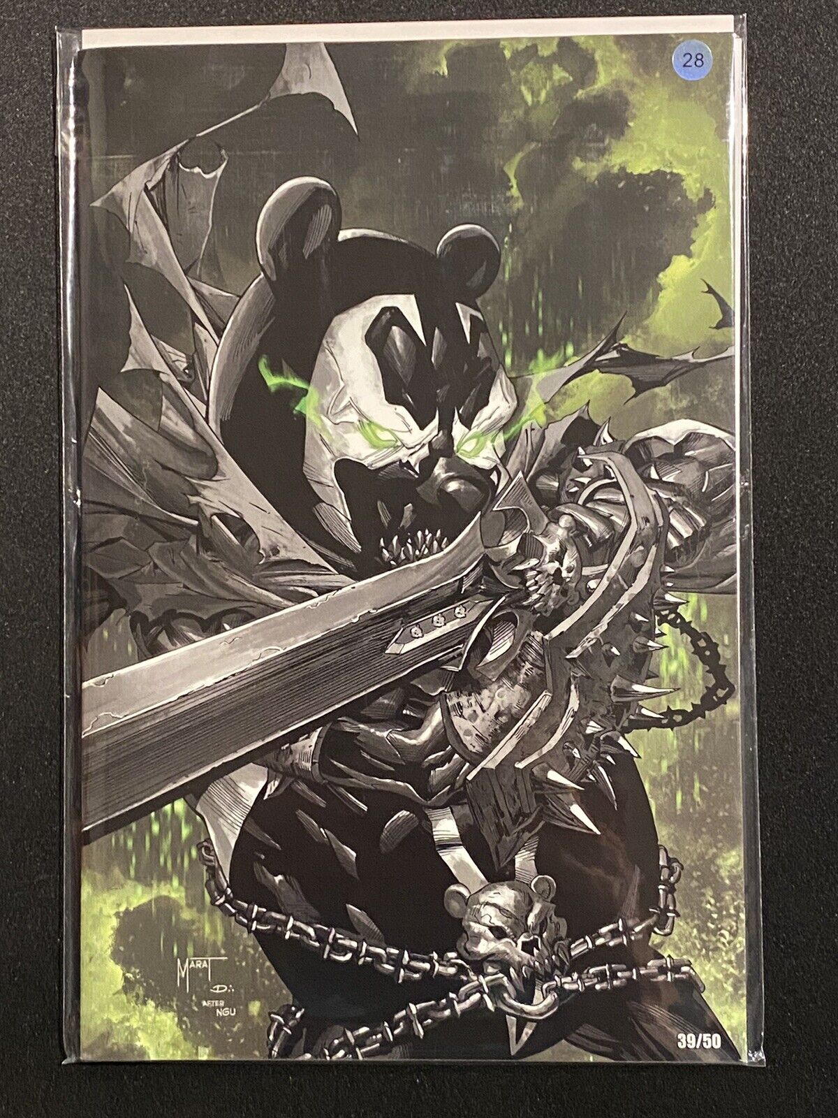 Do You Pooh - SPAWN King Pooh #2 LIMITED Clan McDonald Spawn Con Cover 39/50