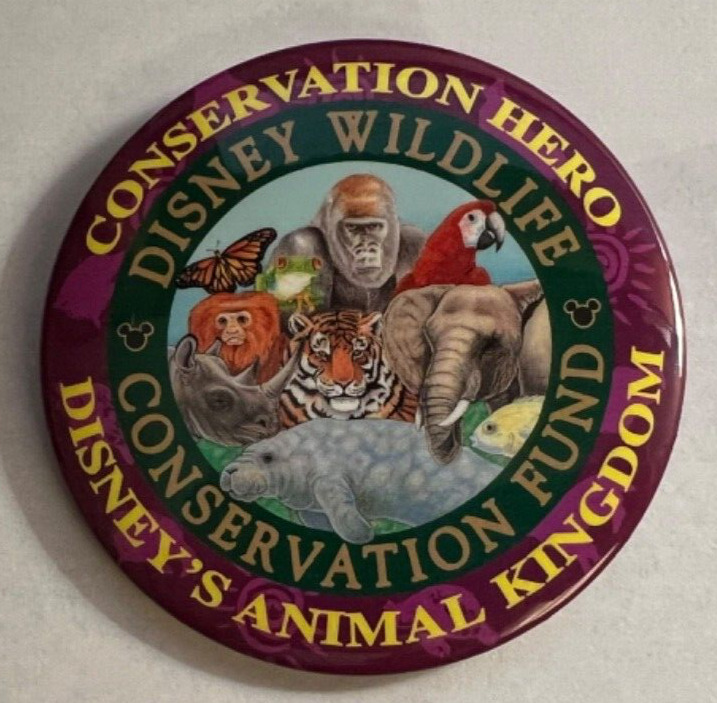 Walt Disney World WDW Animal Kingdom Wildlife CONSERVATION Hero FUND  3\