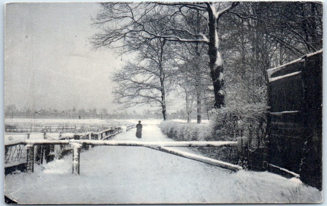 Postcard - Winter Scene