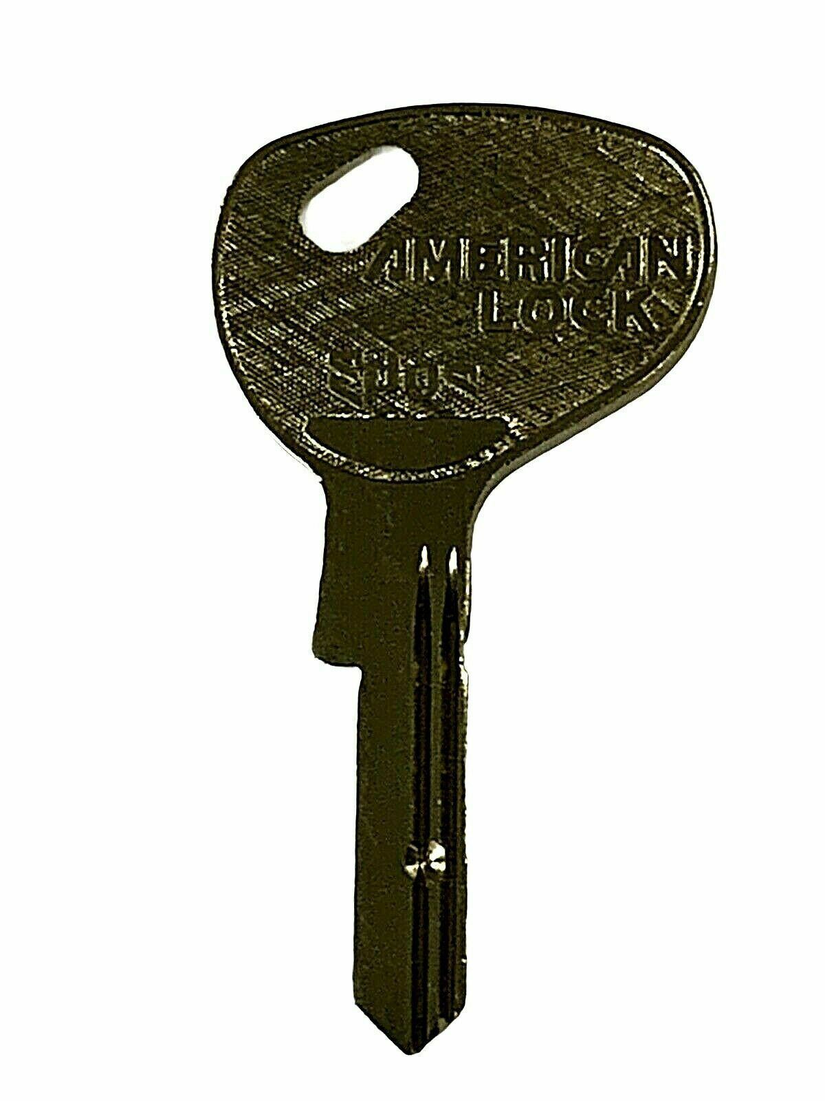 1 OEM Original American Master Padlock Edge AKWP6 Key Blank with Indent Rare