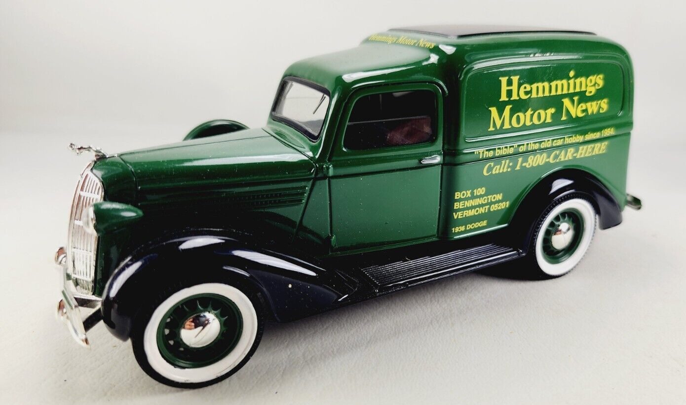 Hemmings Coin Bank Die-Cast #5012 Limited Ed. Dodge 1/25 scale 6