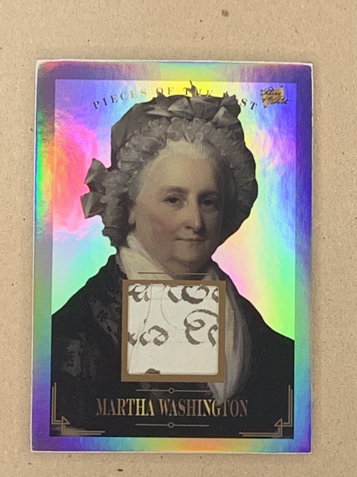 2023 Pieces of the Past Historical Premium MARTHA WASHINGTON Authentic Relic