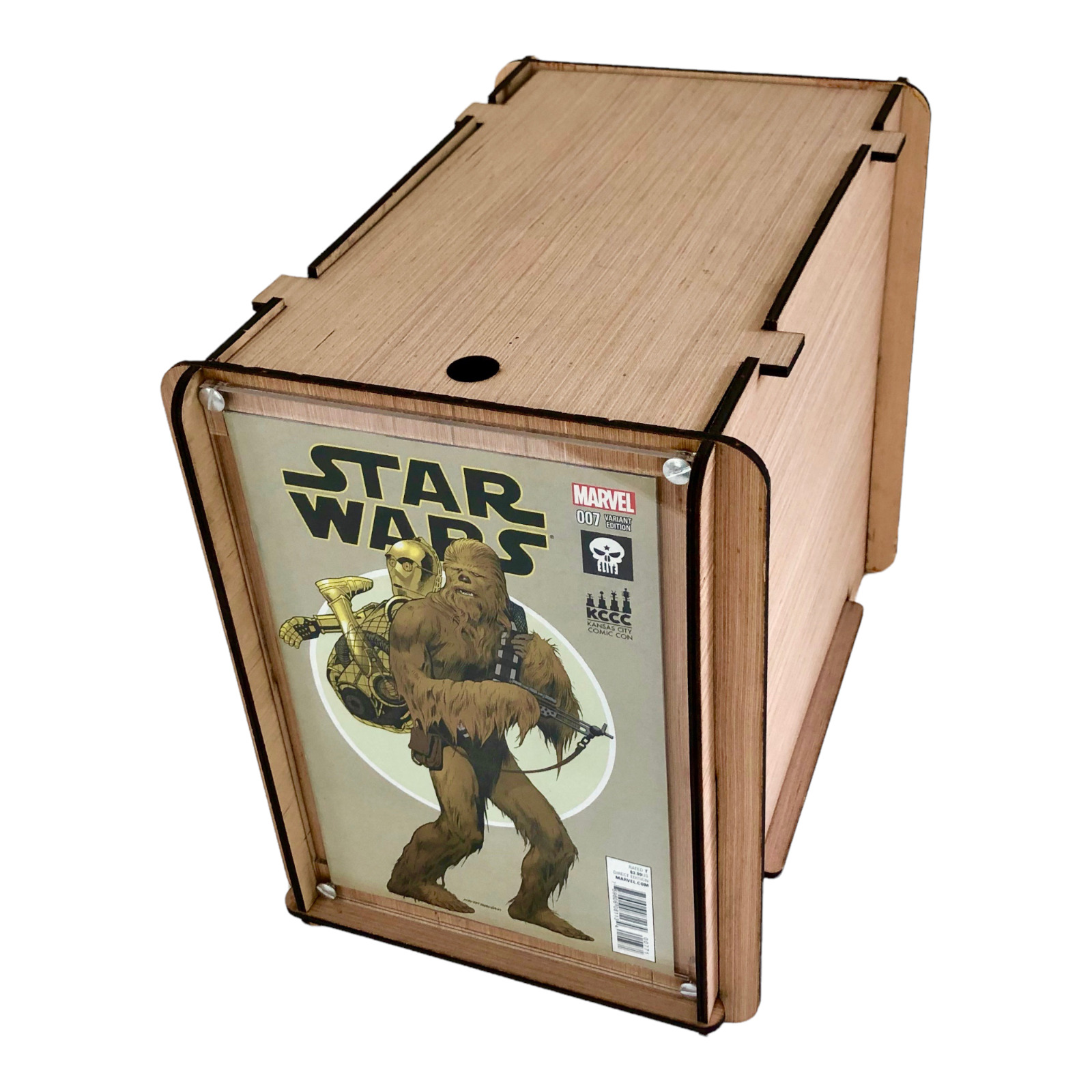 Comic Book Storage/Display Box + Marvel Star Wars #7 Comic with Variant Cover