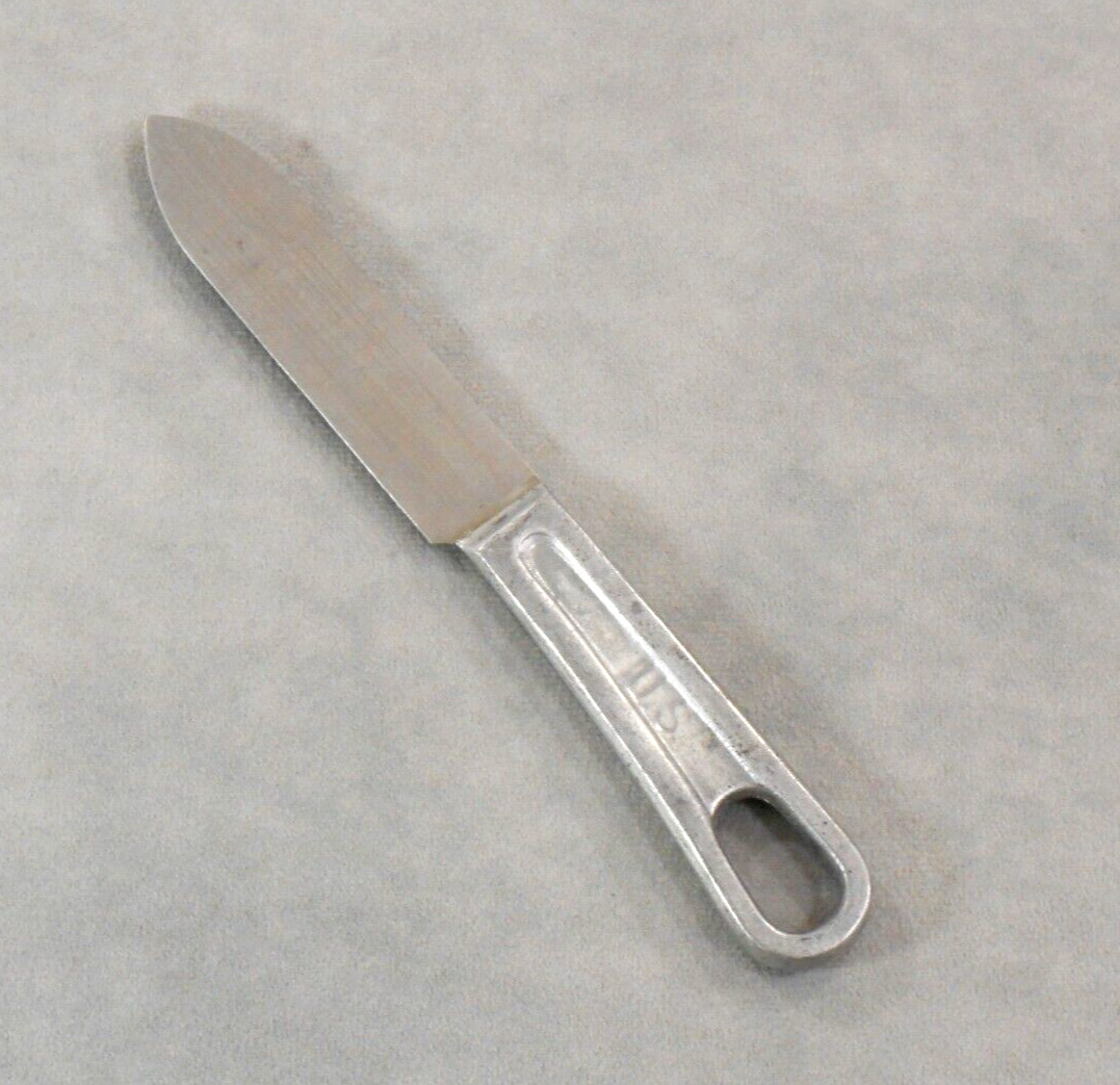 Vintage WWII Military Silverware US Knife Collectible 1944 Field Gear Food Mess