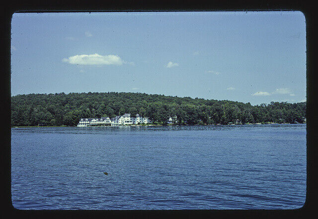 Hanson\'s Hotel Oquaga Lake Deposit New York 1980s Historic Old Photo 1