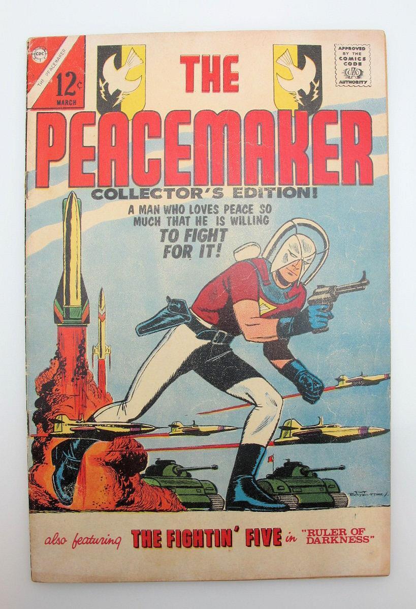 Peacemaker #1 Charlton Comics, Premiere issue of 1st Peacemaker solo title
