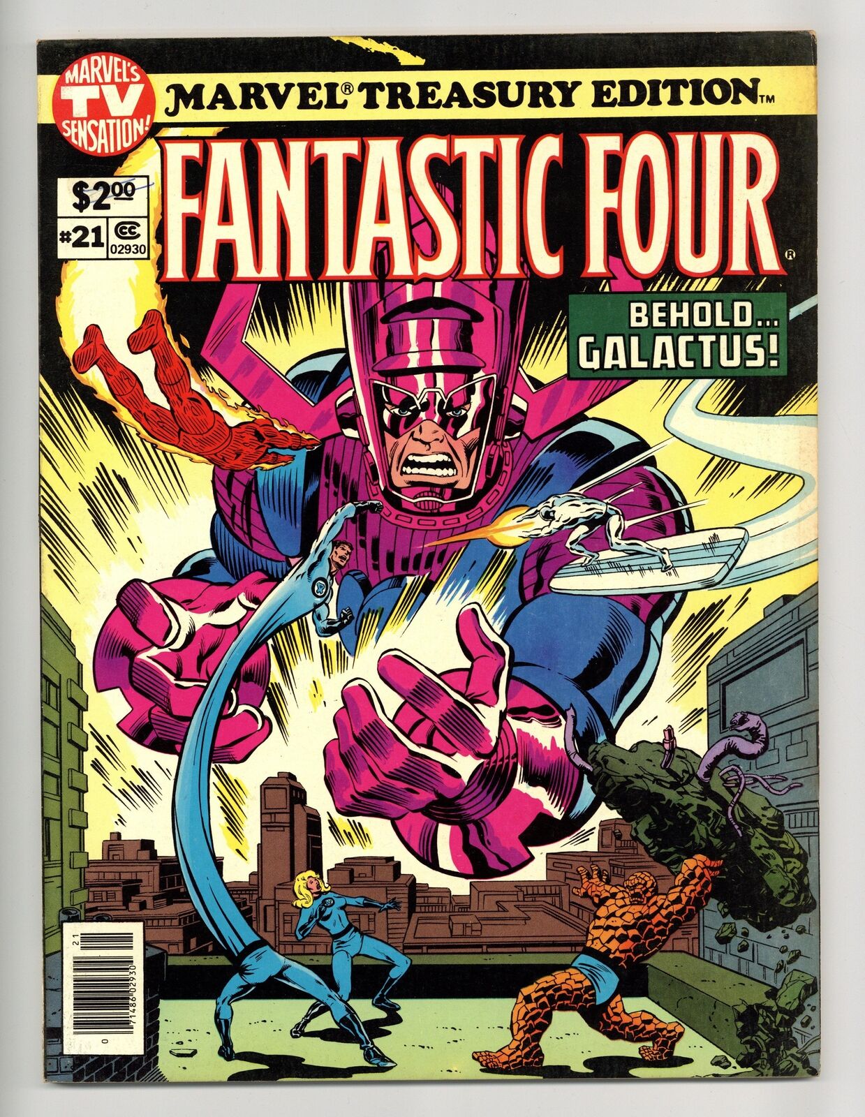 Marvel Treasury Edition #21 VG/FN 5.0 1979