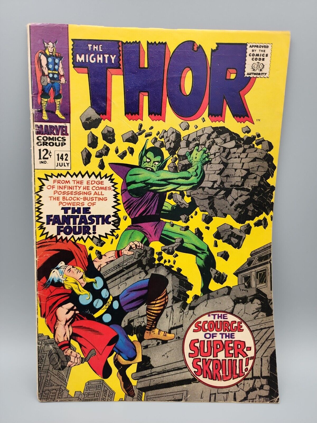 Thor 1967 Vol 1 #142  Marvel Comics 