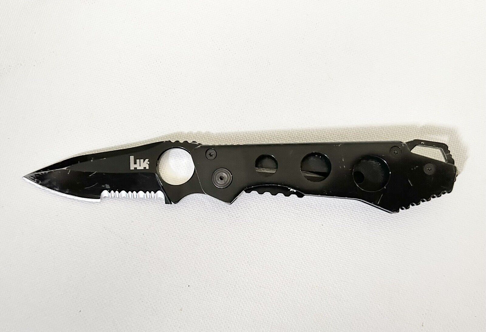 Rare HK Heckler & Koch Alley AUS8 Benchmade Folding Knife