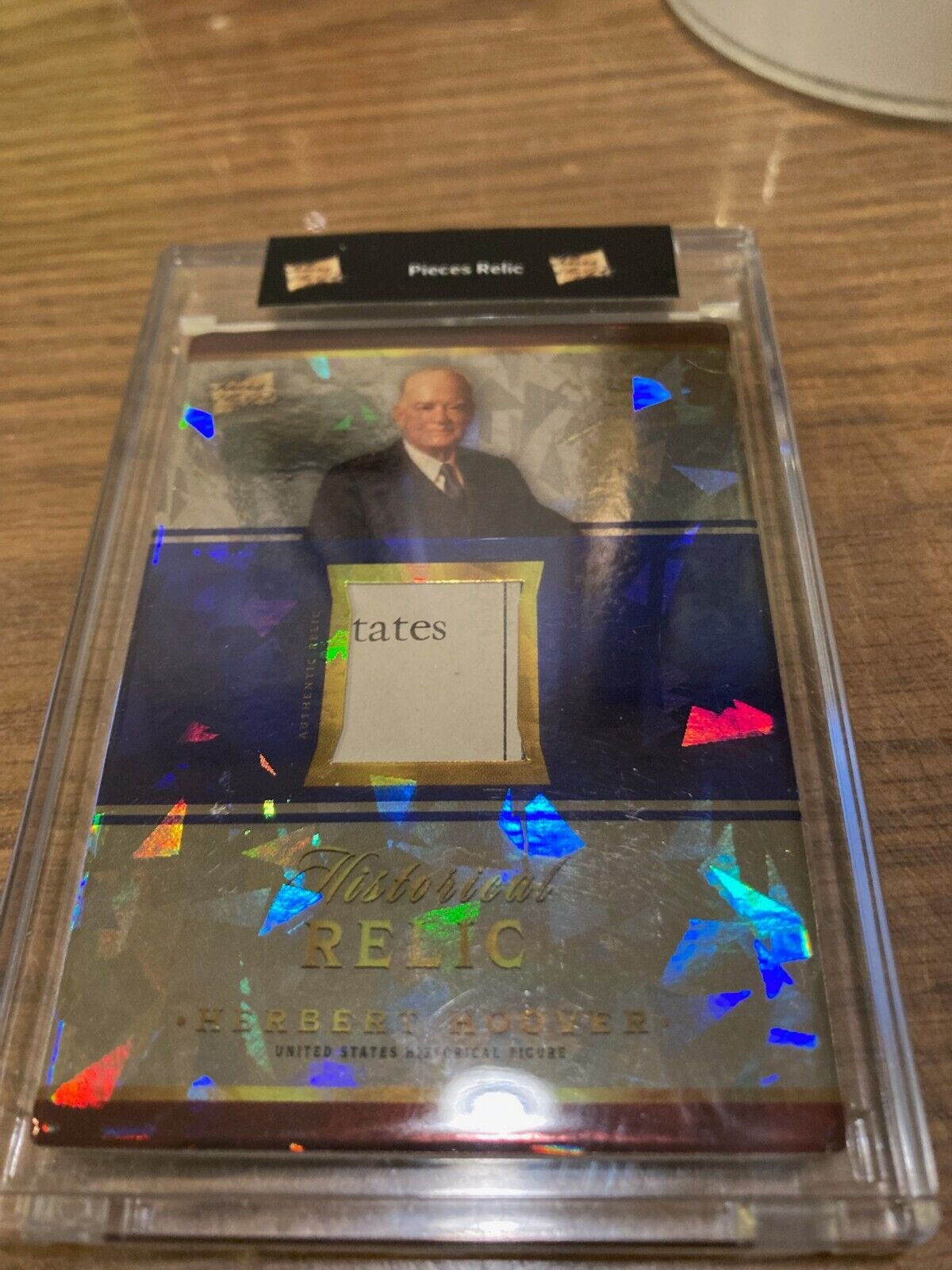 2022 Pieces of the Past Presidential Edition Base Relic #81 Herbert Hoover