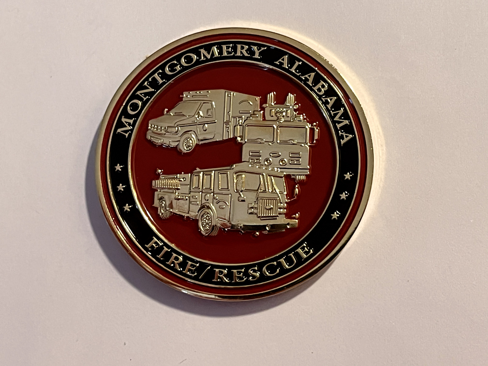 Montgomery (AL) Fire Department Challenge Coin  (C46)
