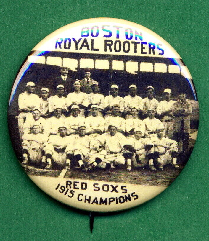 1915 STYLE  Boston Red Sox Royal Rooters TEAM Photo Champions RP *PIN* Ruth