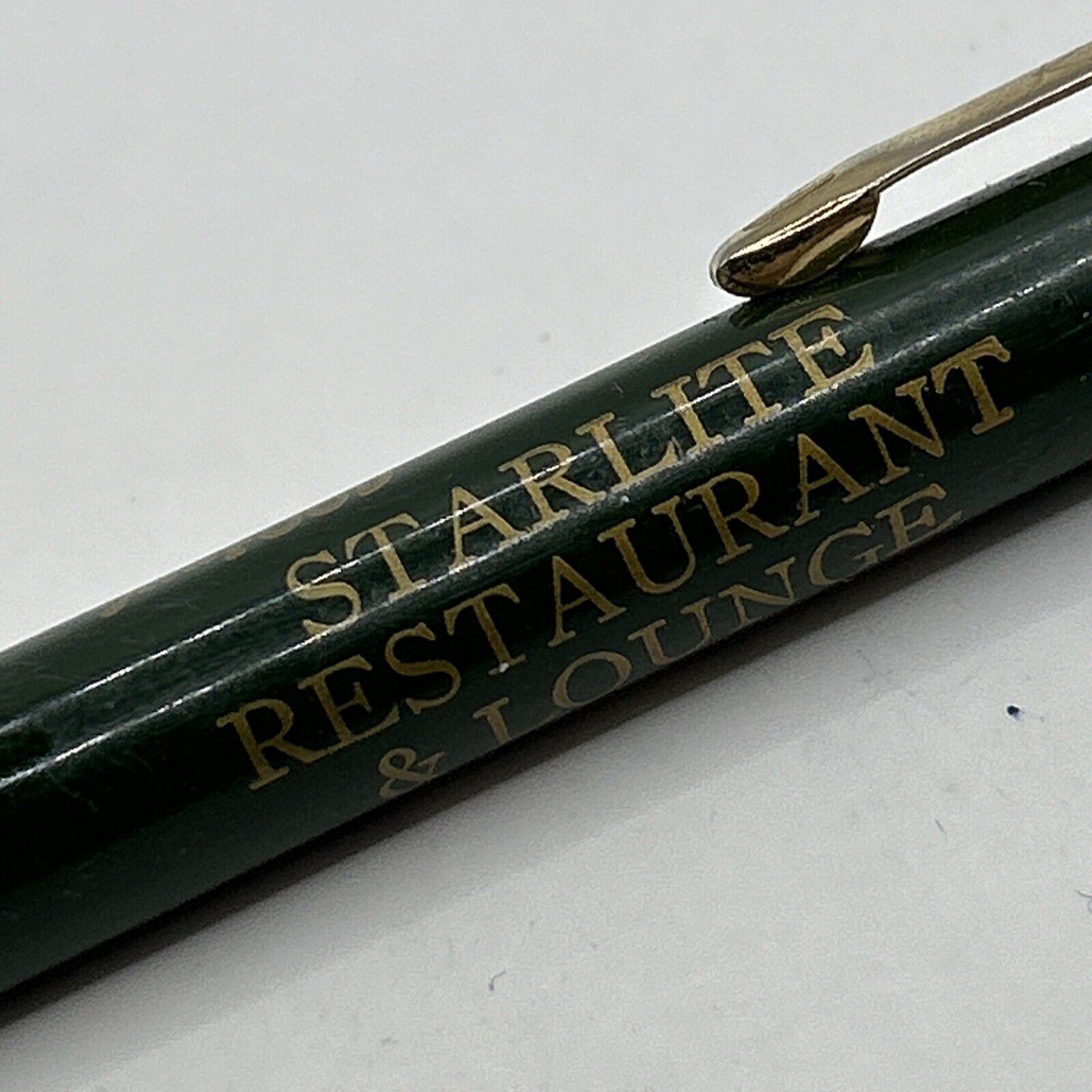VTG Ballpoint Pen Starlite Restaurant & Launch Nevada Iowa