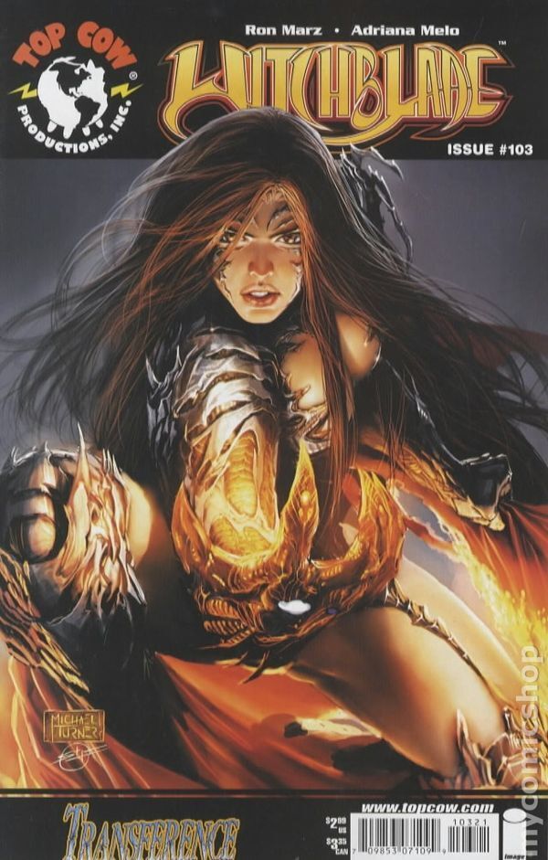 Witchblade #103B FN 2007 Stock Image