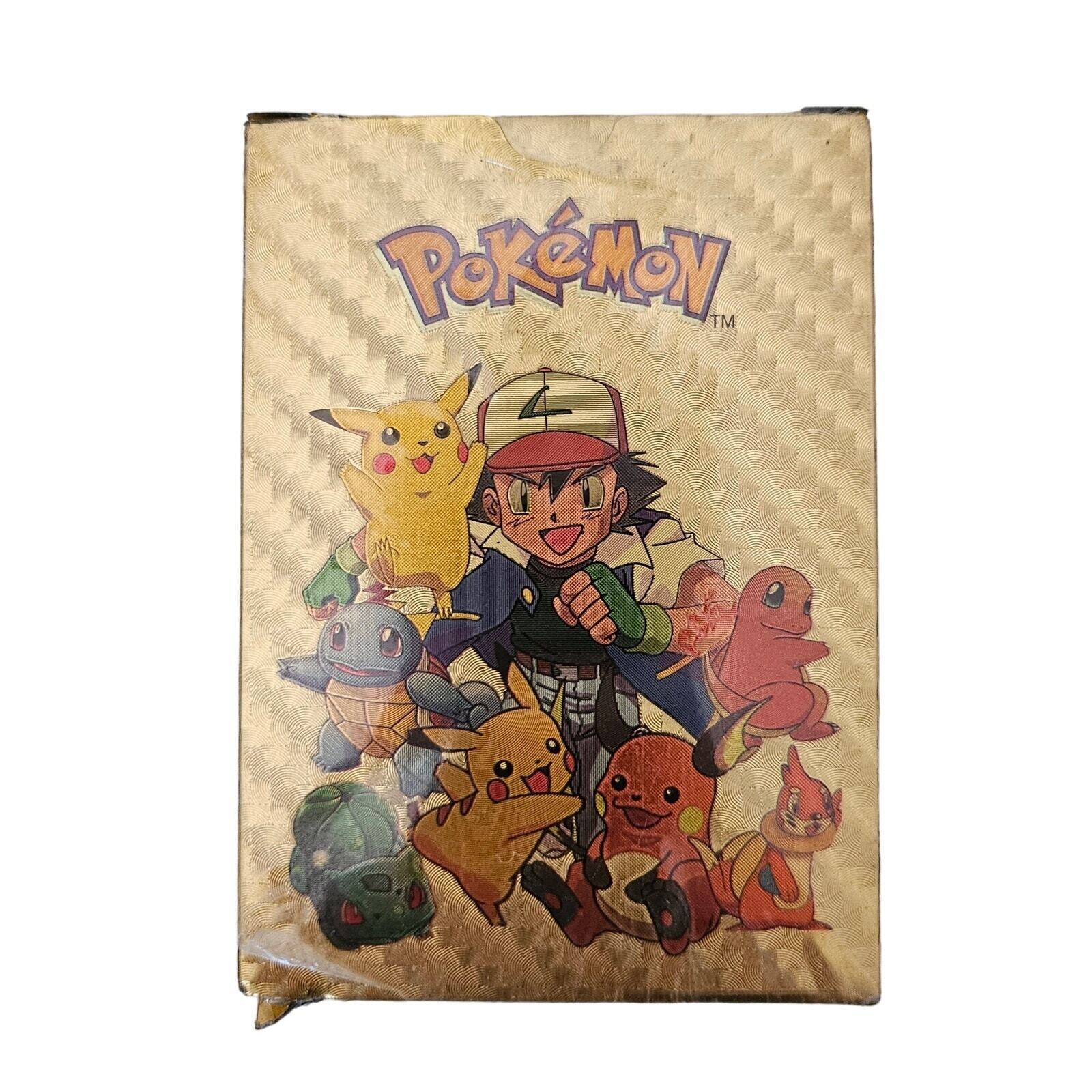 Pokemon Trading Cards Gold Foil 110 Cards Pack NEW Sealed