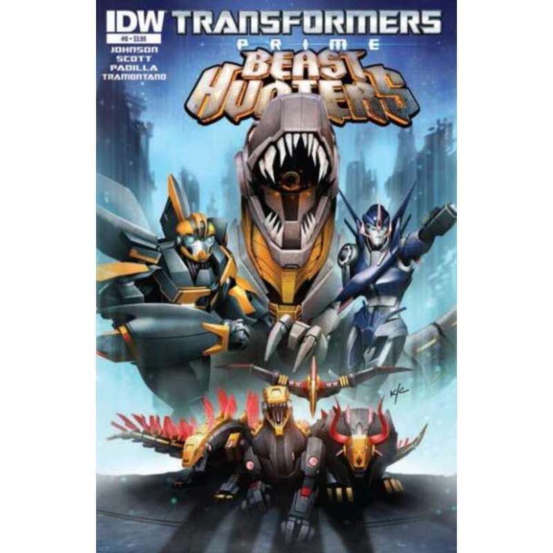 Transformers Prime: Beast Hunters #8 in Near Mint + condition. IDW comics [c{