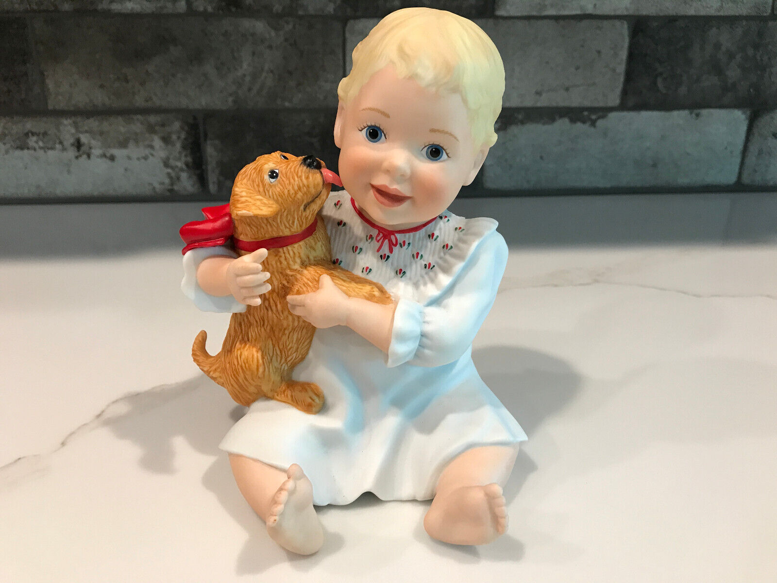 Lenox Baby Book Collection Baby\'s First Christmas 1991 Porcelain Figurine