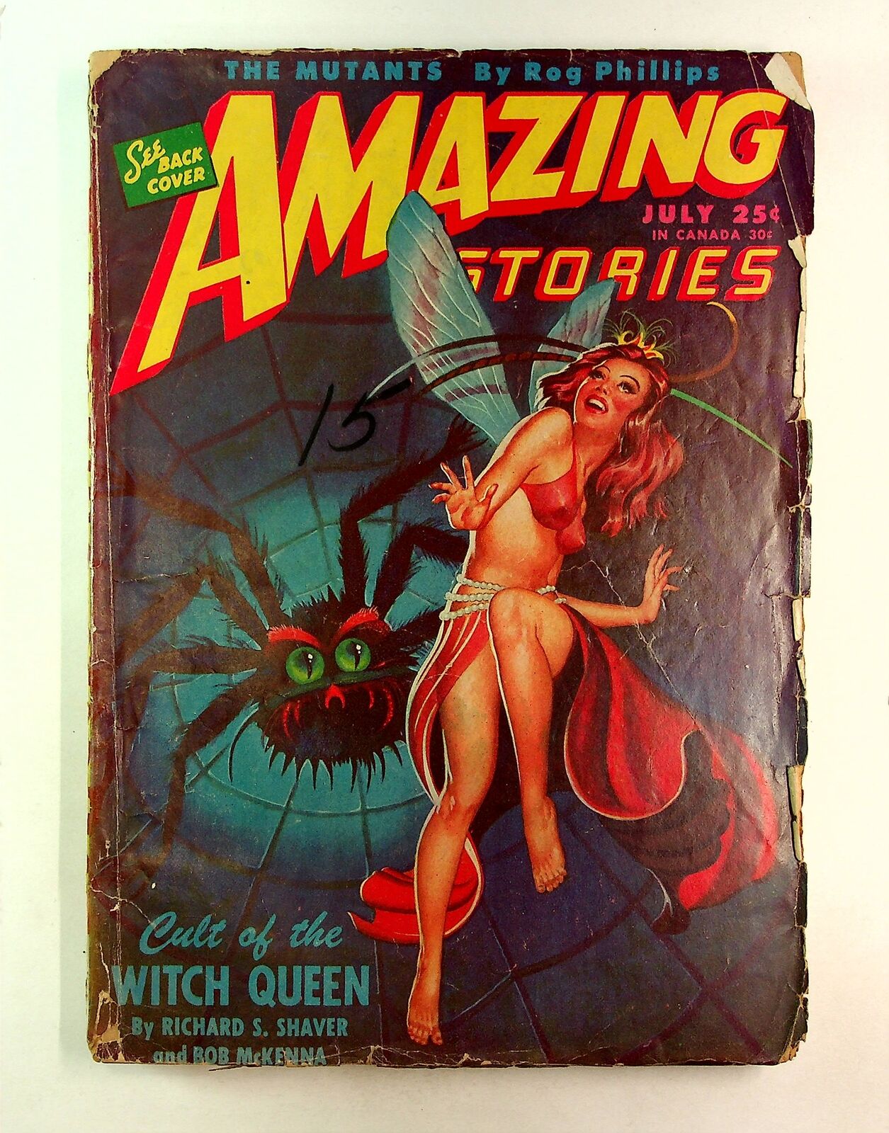 Amazing Stories Pulp Jul 1946 Vol. 20 #4 GD/VG 3.0