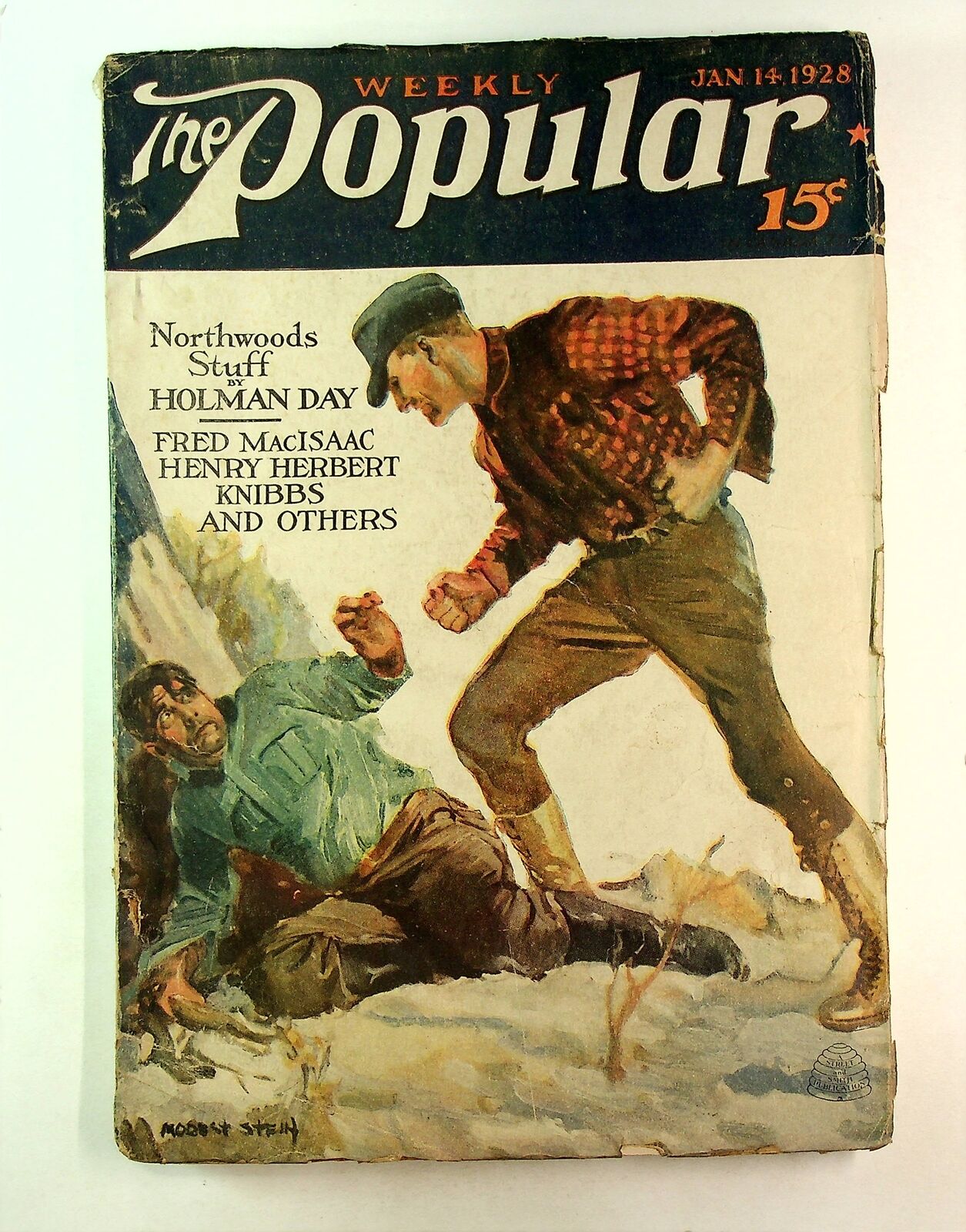 Popular Magazine Pulp Jan 14 1928 Vol. 88 #3 VG