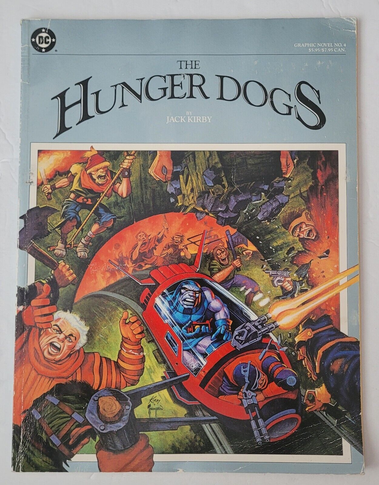 1985 DC Graphic Novel #4 THE HUNGER DOGS by Jack Kirby