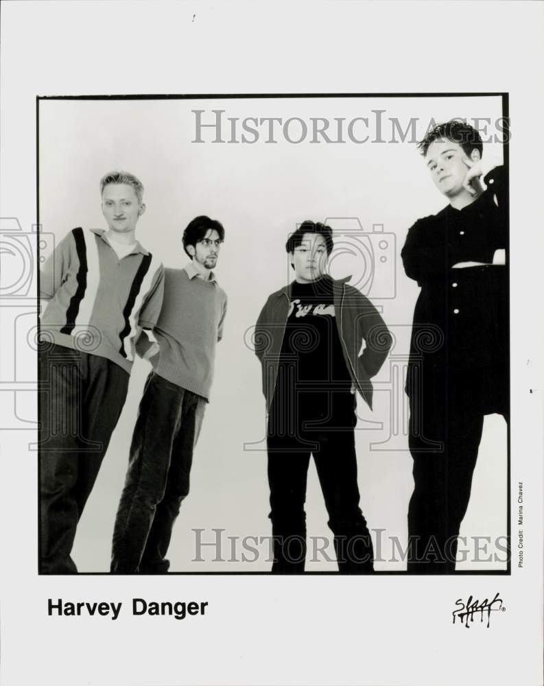 1998 Press Photo Harvey Danger, Music Group - lrp97303