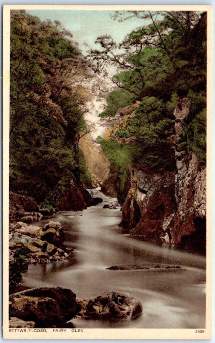 Postcard - Fairy Glen, Betws-y-Coed, Wales