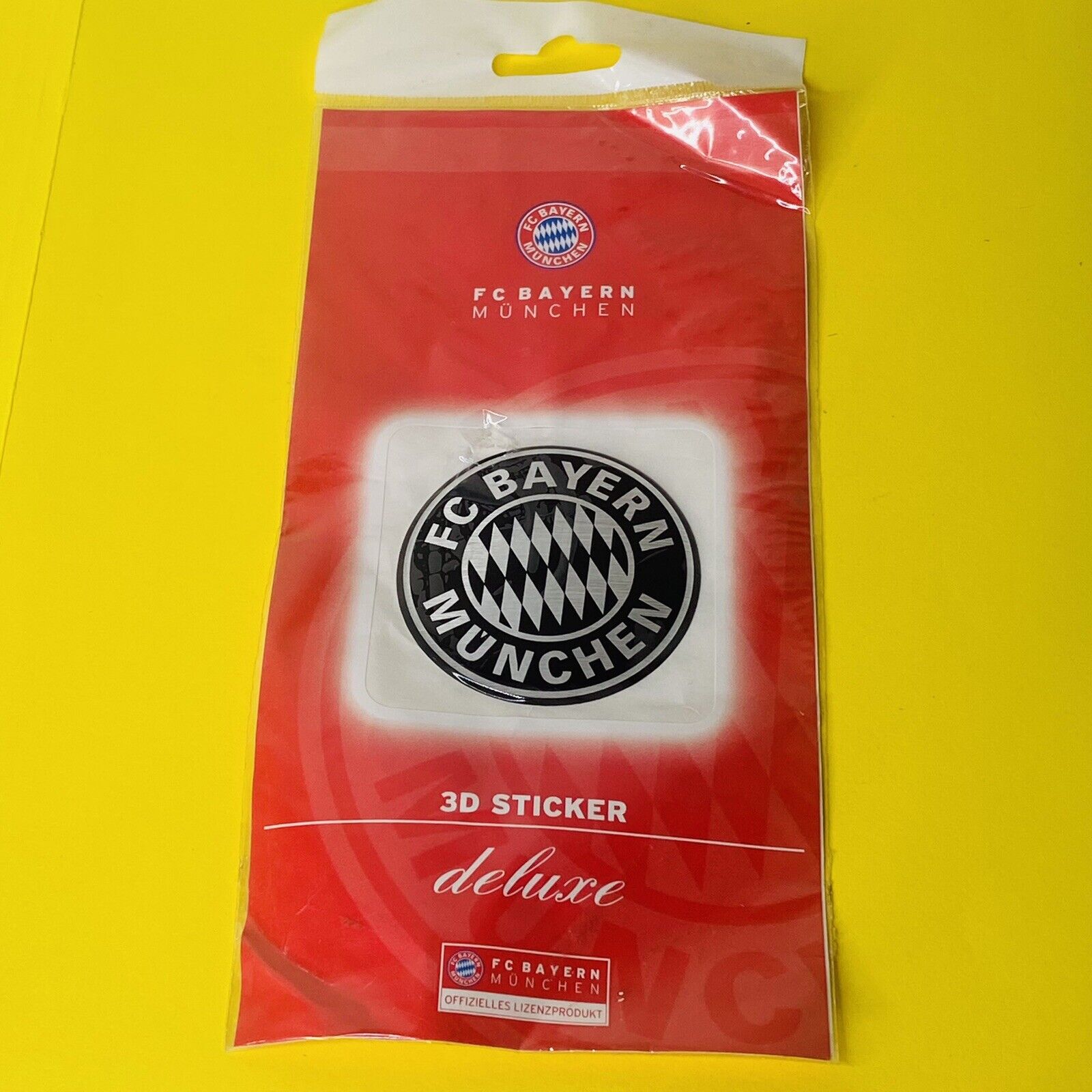 FC Bayern München AG Sticker 3D Deluxe Redline Round