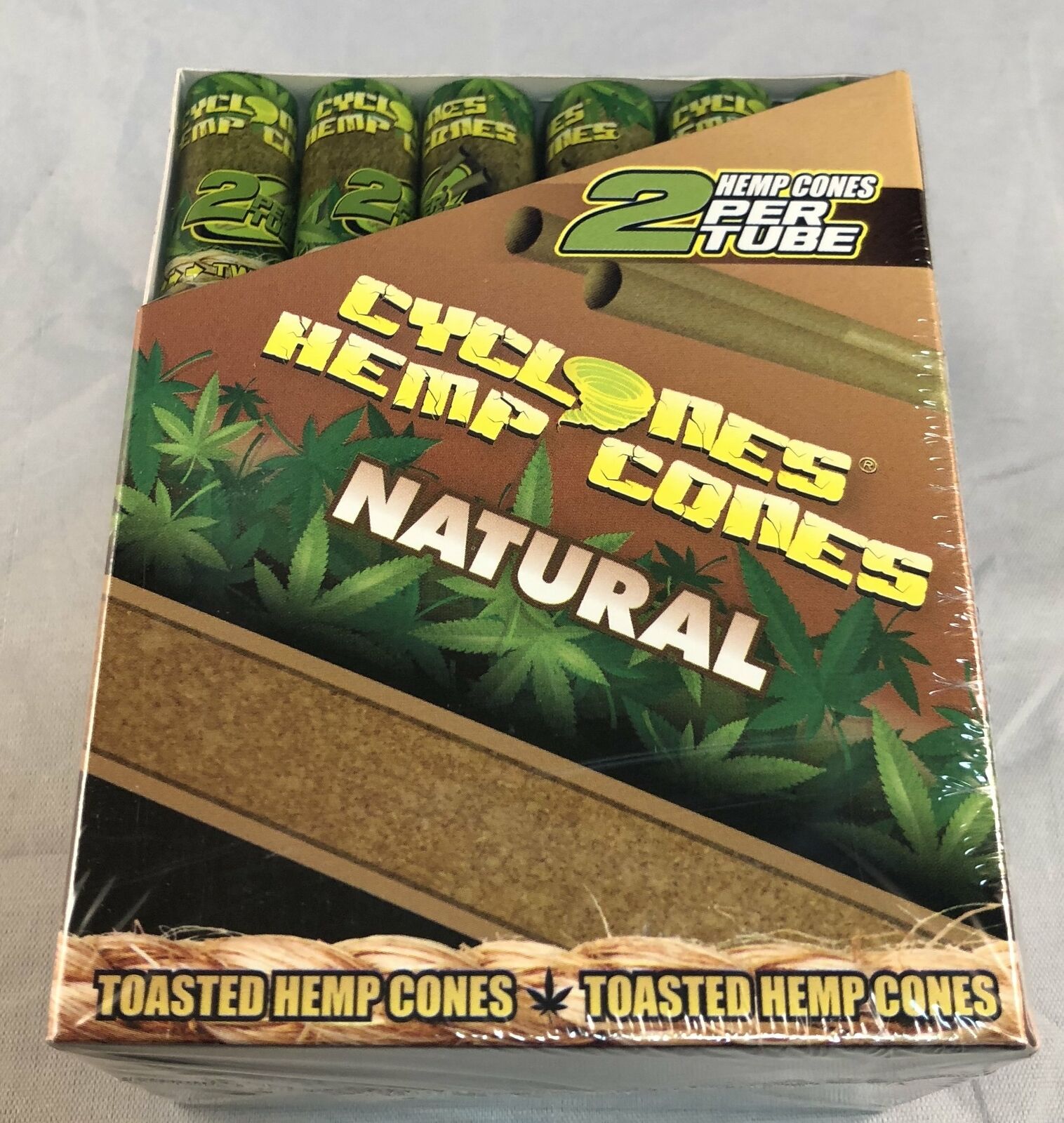 FREE GIFTS🎁Cyclones🌪Natural 48 High🥳Quality Toasted Hemp🍁Cones🍦24 Tubes🔥💨