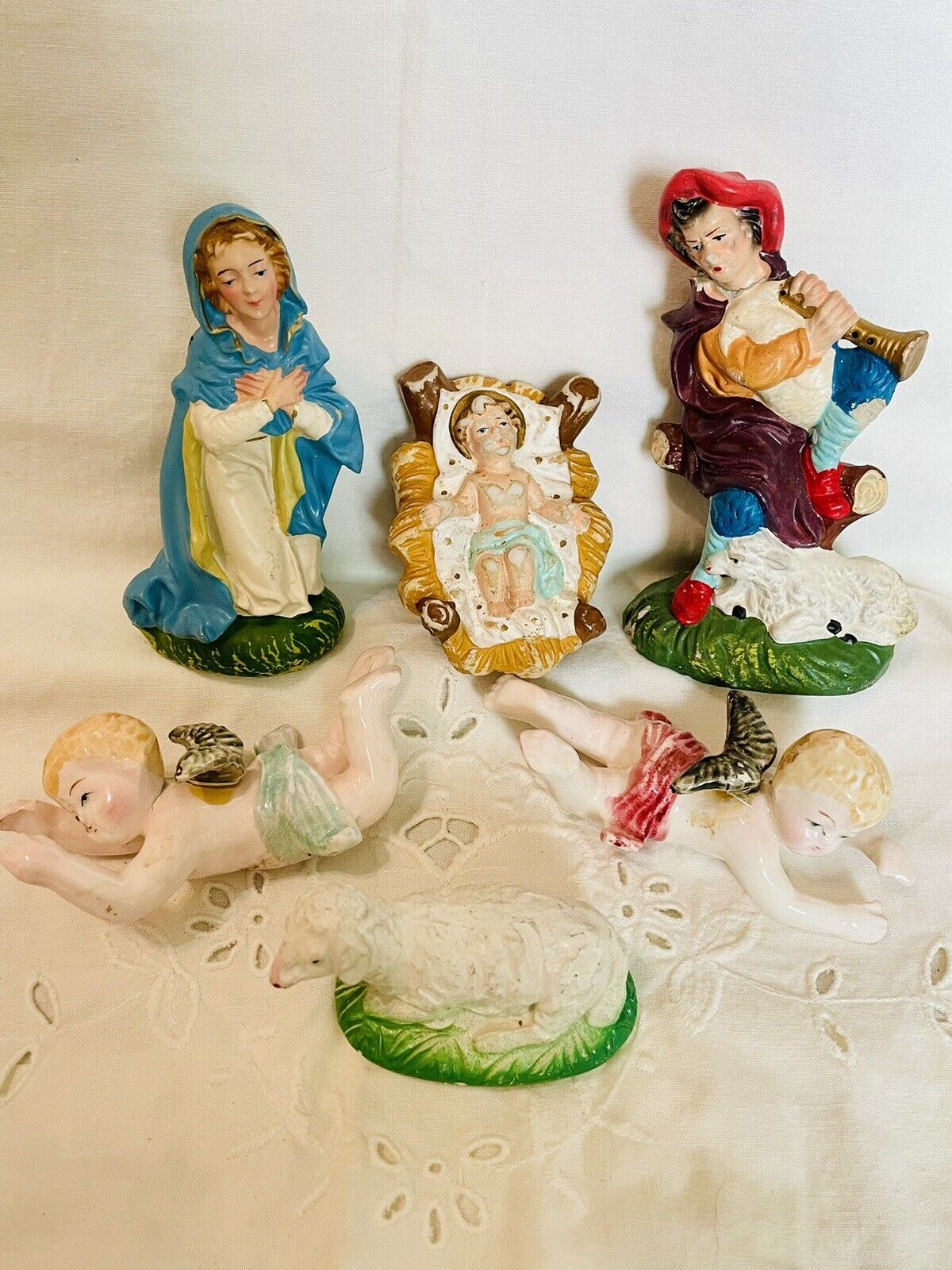 Lot Of Mixed Nativity Pieces
