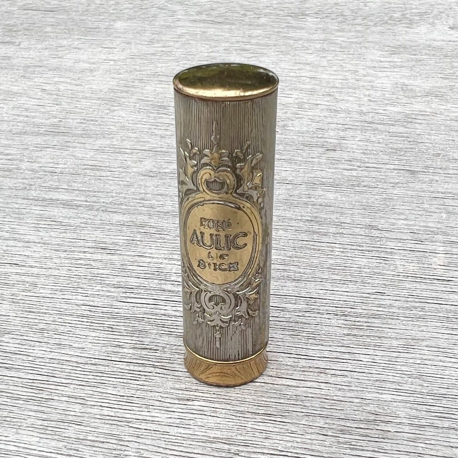 Vintage 1967 KOSE Aulic Lipstick Tube Rare Japanese Collectible Makeup Cosmetic