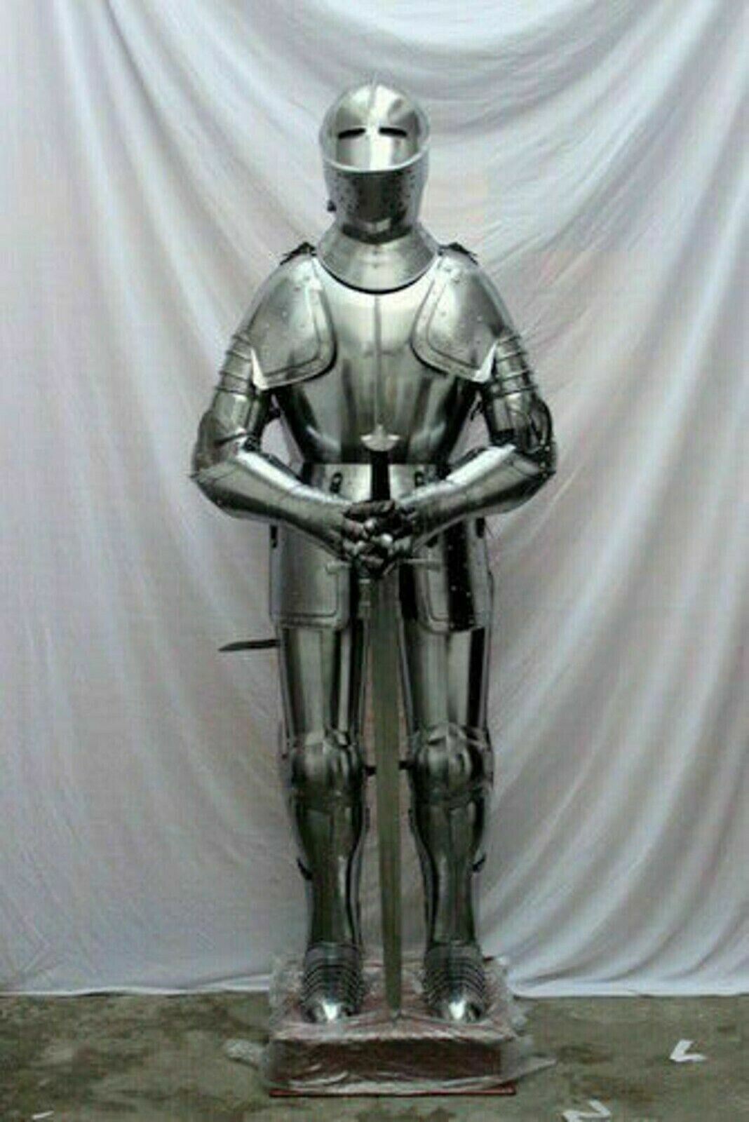 Armour Medieval knight suit of Armor crusader combat full body wearable armour