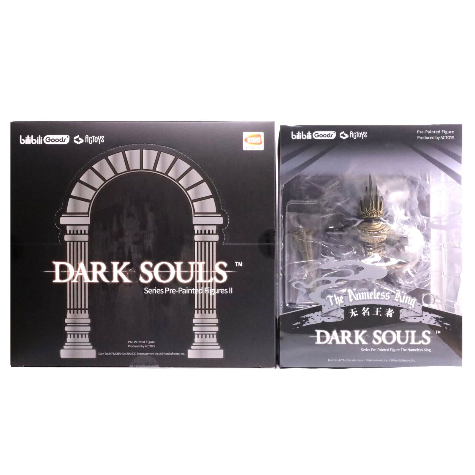 DARK SOULS Deformed Figure Vol.2 Complete BOX & The Nameless King Set ACtoys