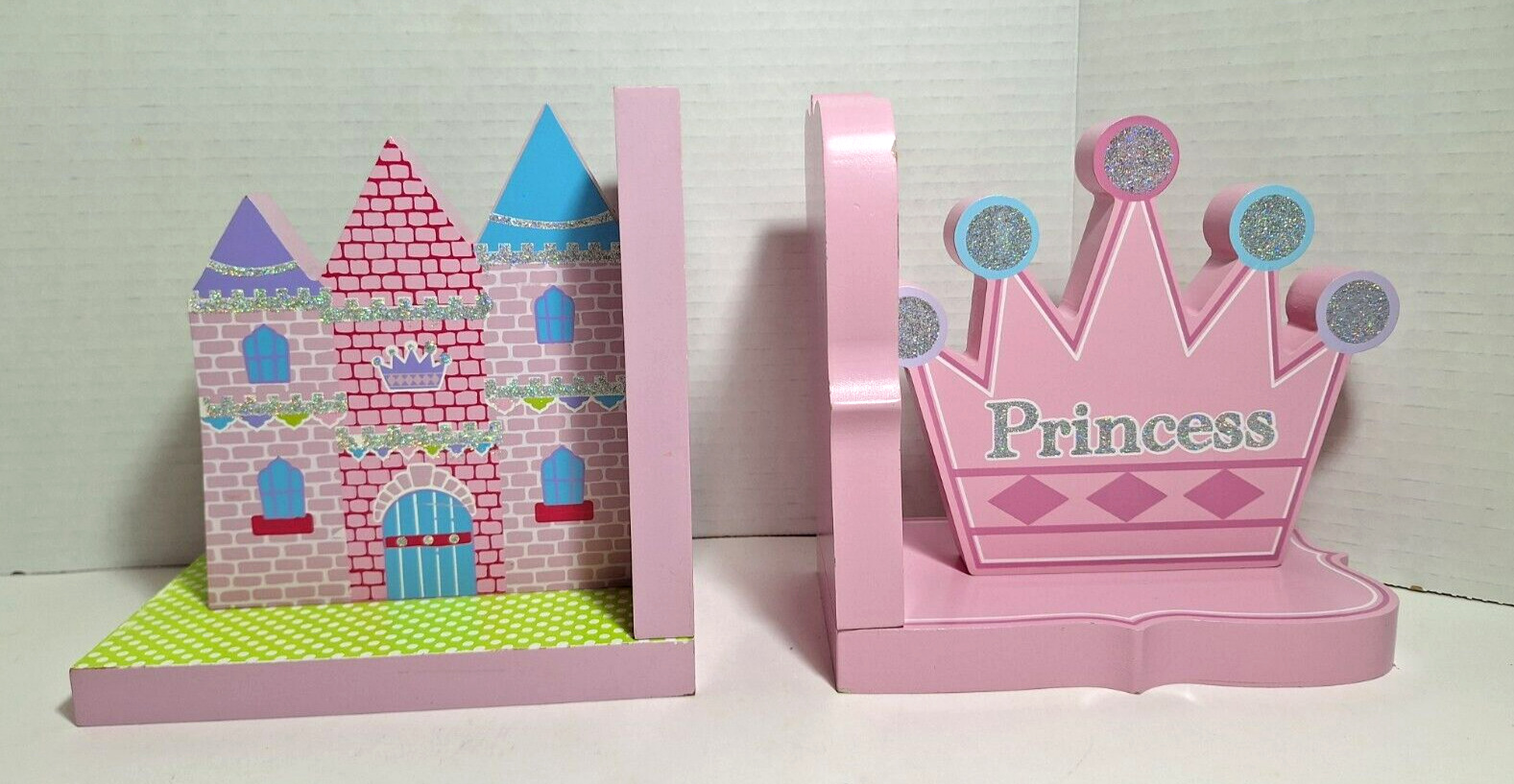 Kids Pink Princess, Castle Bookends Girls Room Tri-Coastal Designs 2013